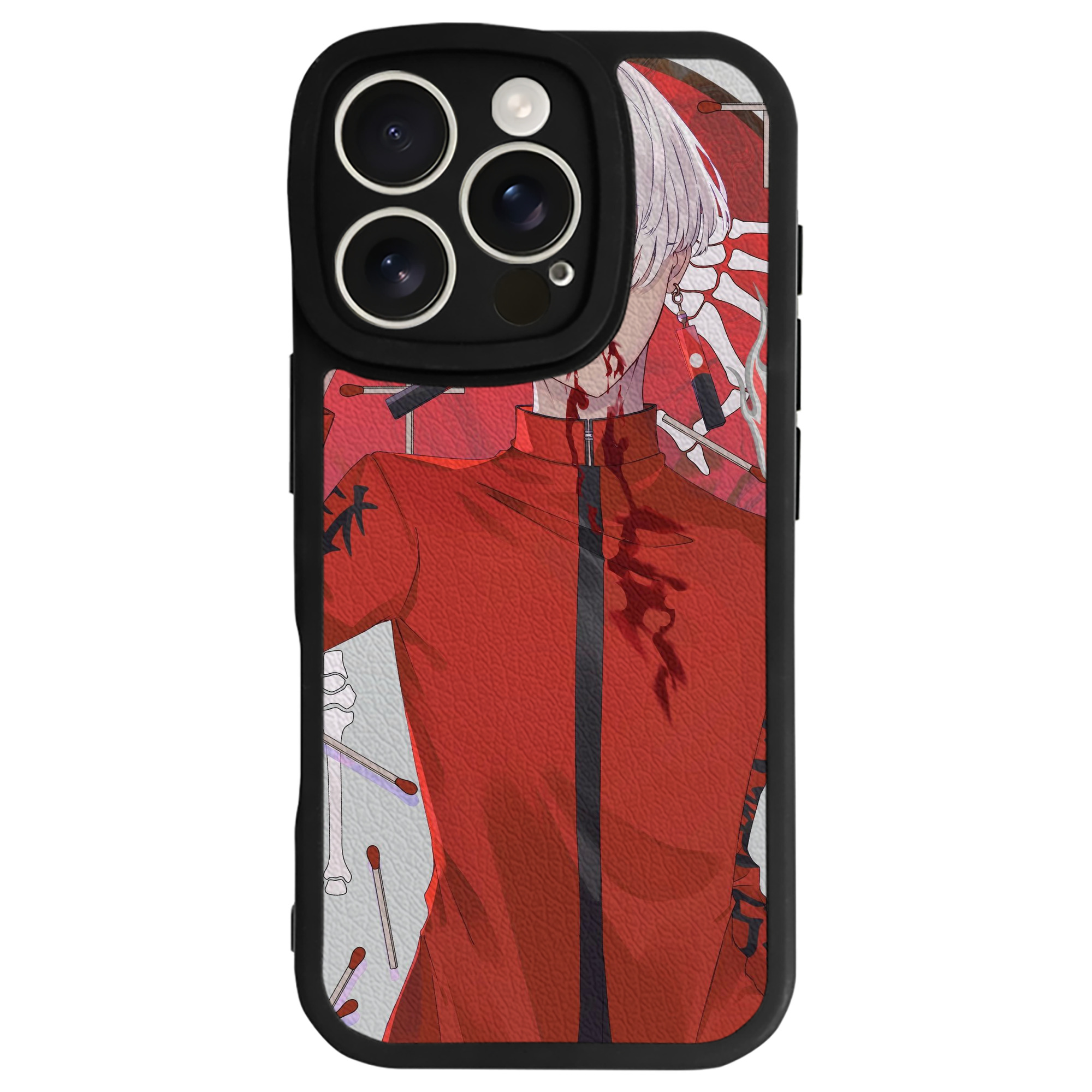 （画像用） 東京リベンジャーズ Tokyo Revengers 【iPhone 16シリーズ対応】シリコンスマホケース（レザー調） 材質：シリコン